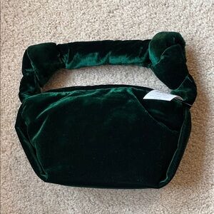Green Velvet Handbag